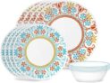 סט 12 חלקים Corelle דגם Terracotta Dreams